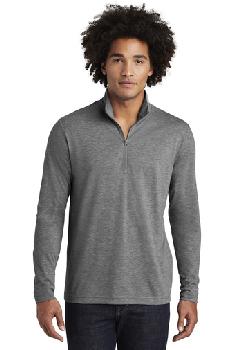 Sport-Tek ® PosiCharge ® Tri-Blend Wicking 1/4-Zip Pullover